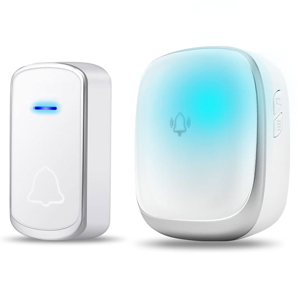 7色LED 防水防塵 ワイヤレスチャイム 玄関 音と光 自動発電 Amazon.co.jp: ワイヤレス 玄関チャイム 音と光で呼び出し